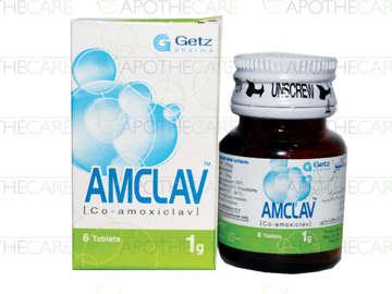 Picture of Amclav Tab 1g 6x1s